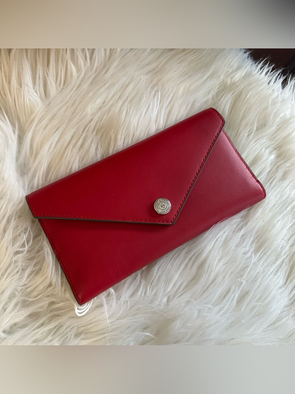 Tory Burch LEATHER ENVELOPE LONG WALLET